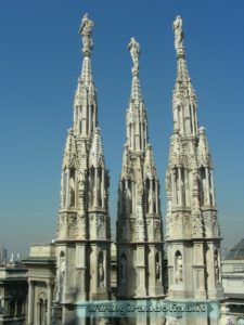 Duomo di Milano il tetto