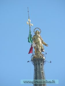 Duomo di Milano il tetto, la Madonnina