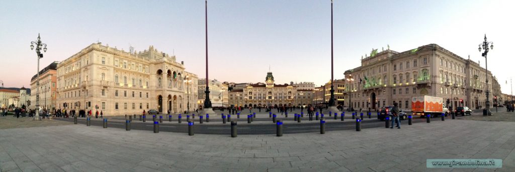 Trieste piazza dell' Unità d 'Italia