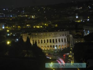 Panorama dalle terrazze panoramiche del Vittoriano,il Circo Massimo
