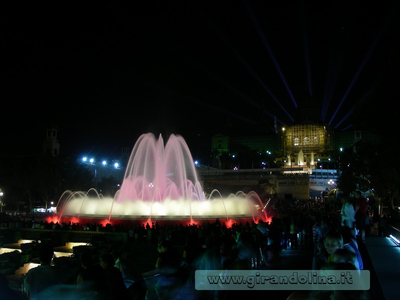 La Fontana Magica di Piazza Espanya