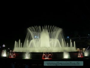 La Fontana Magica in Piazza Espanya