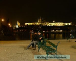 Il Castello di Praga by night