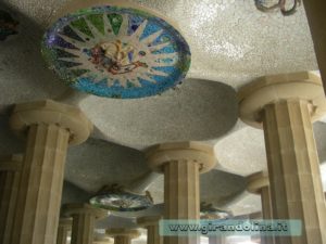 Parc Guell, il soffitto