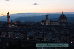 Firenze, dal Piazzale Michelangelo