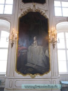 Hofburg-Sala dei Giganti- ritratto di Maria Antonietta