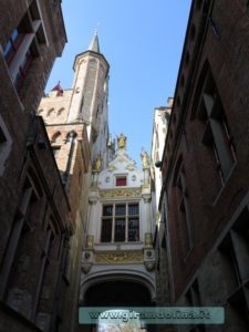 La porta d' entrata alla città di Bruges