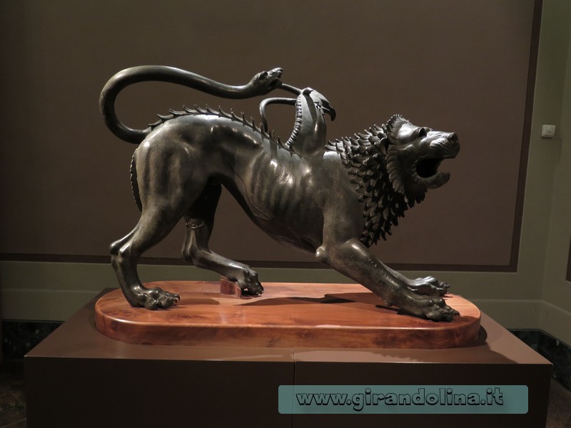 La Statua della Chimera , Museo Archeologico Firenze