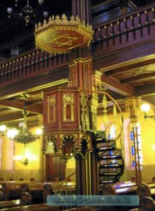 La Sinagoga Ebraica interno