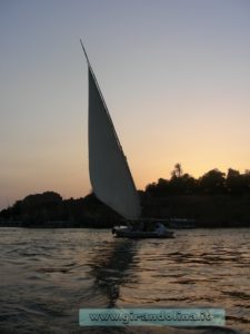 Navigazione sul Nilo Egitto