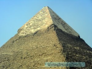 Piramide Chefren punta Egitto