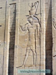 Tempio Edfu geroglifico Egitto