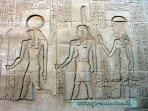 Tempio KomOmbo rilievo Egitto