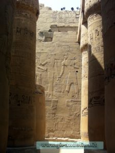 Tempio KarnakSala Ipostila rilievo Egitto