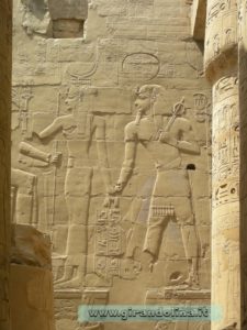 Tempio Karnak Sala Ipostila-rilievoEgitto
