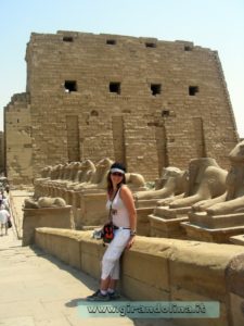 Tempio Karnak Sfingi Egitto
