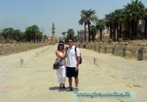 Tempio Luxor Viale Sfingi Egitto