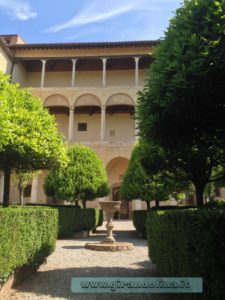Pienza Palazzo Piccolomini Giardino