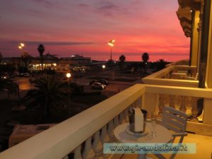 Grand Hotel Principe di Piemonte Viareggio, il nostro balcone