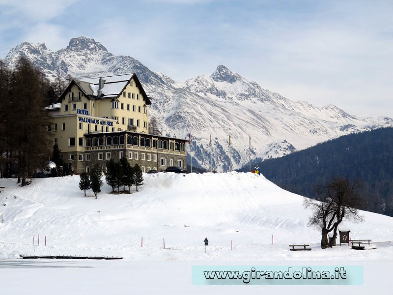 Saint Moritz e il Lago ghiacciato