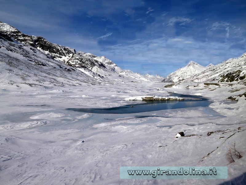 Il Trenino Rosso del Bernina, la stazione di Lago Bianco