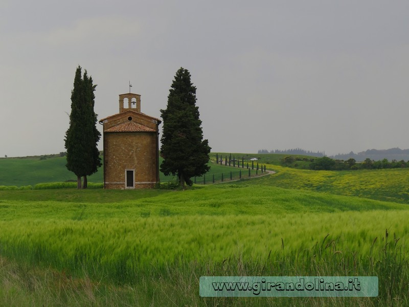 Cappella di Vitaleta della Val d'Orcia