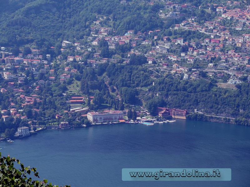 Brunate il punto panoramico Pissarottino