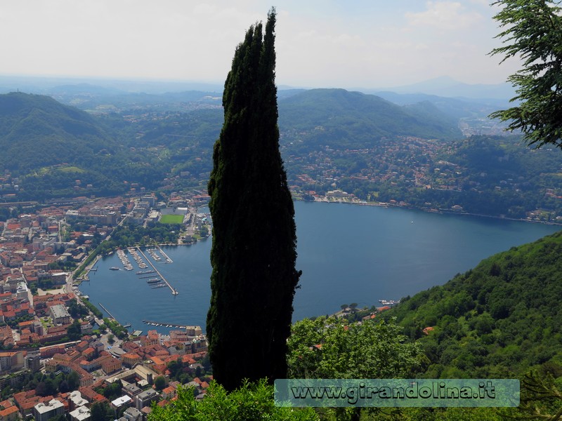 Brunate il panorama