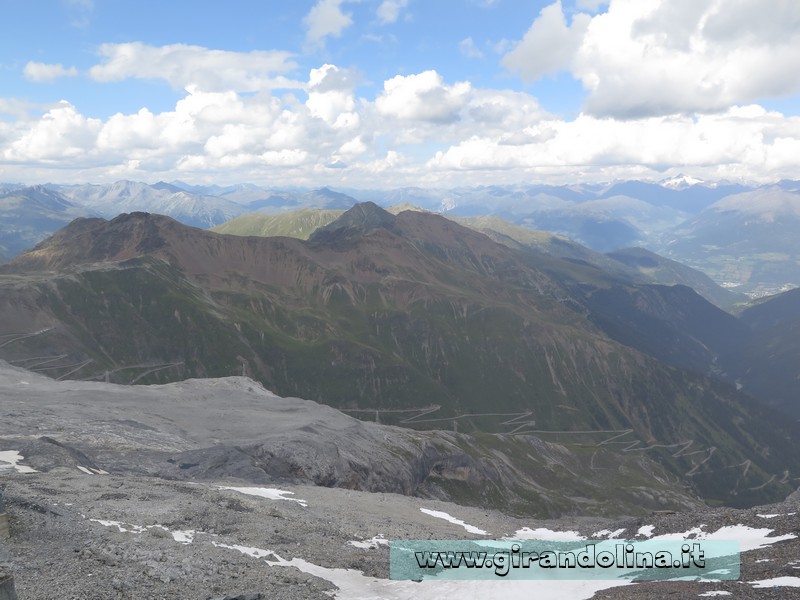 Il Passo dello Stelvio la veduta