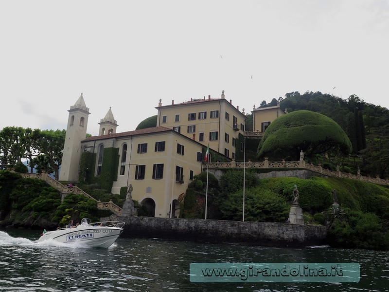 Villa del Balbianello vista dal Lago di Como