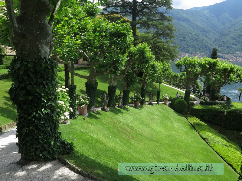 Villa del Balbianello , il giardino