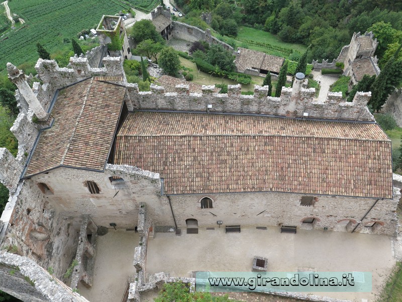 Castello di Avio, dall'alto del Mastio