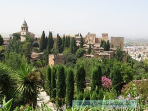 L'Alhambra vista dal Generalife