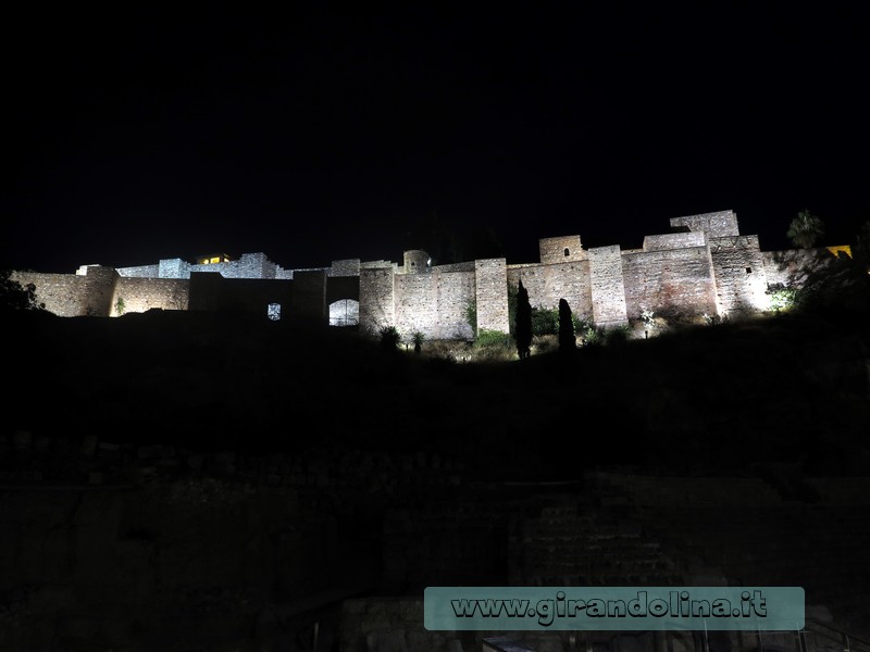 L'Alcazaba e il Teatro Romano