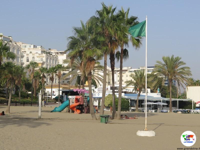 La spiaggia di Marbella