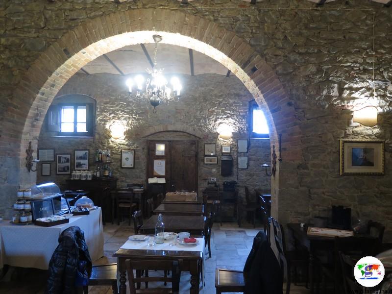 Il Cantico della Natura, la sala ristorante