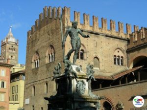 Fontana del Nettuno, Bologna, Italia