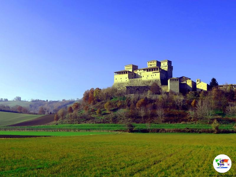 Castello di Torrechiara panorama