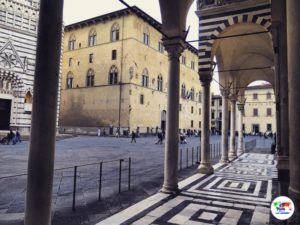 Piazza Duomo Pistoia, Toscana, Italia
