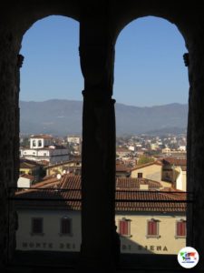 Veduta dal Campanile di Pistoia ,Toscana, Italia