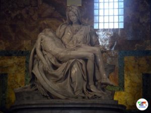 Basilica di San Pietro al Vaticano Roma, la Pietà di Michelangelo