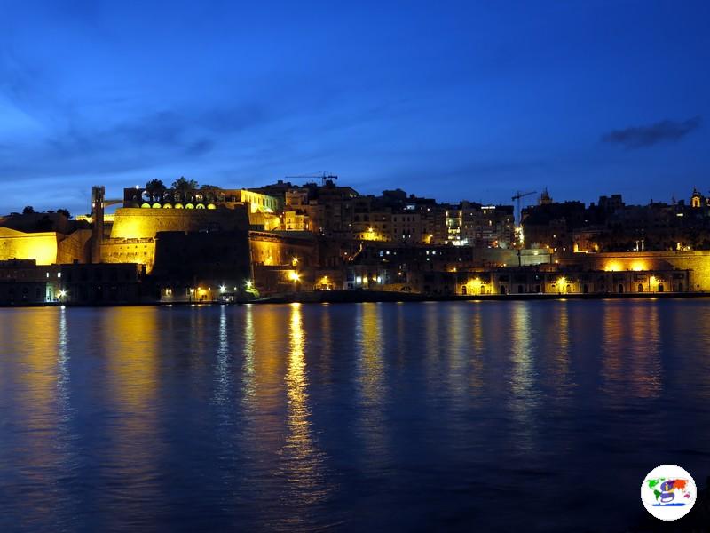 La Valletta al tramonto