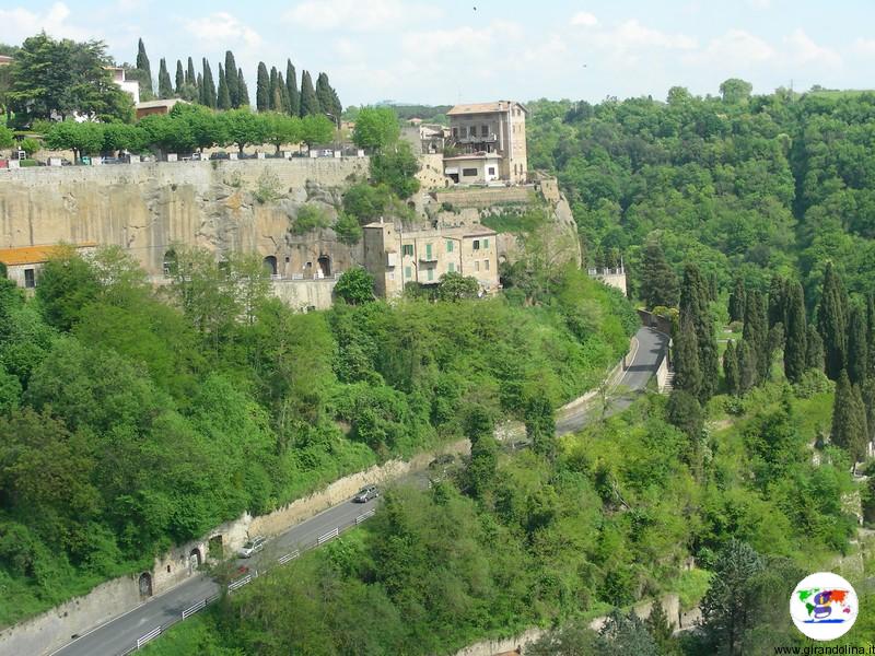 Pitigliano veduta del Borgo