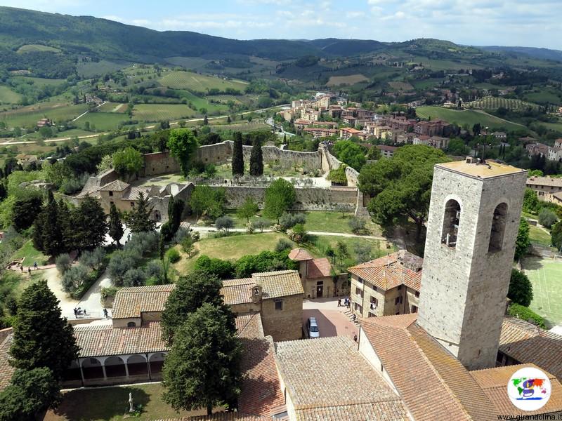 San Gimignano, panorama dalla Torre Grossa