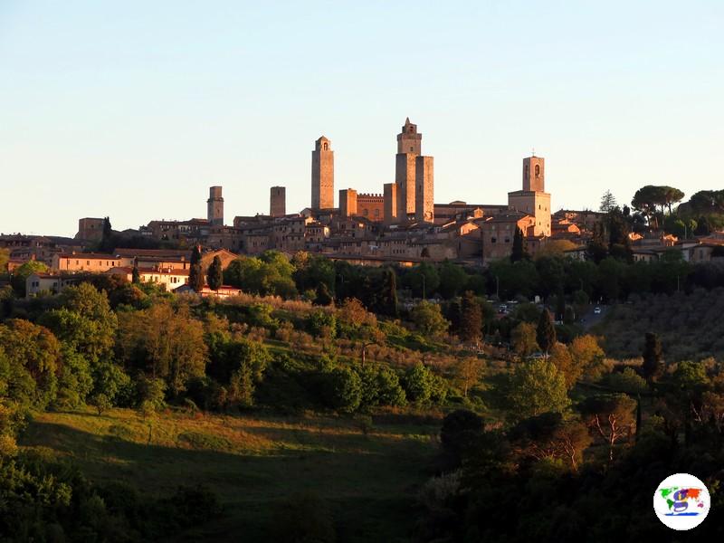 San Gimignano nella Toscana Centrale