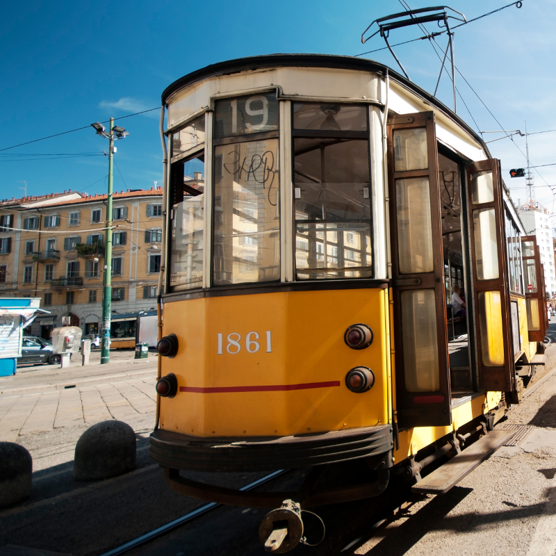 Milano e il suo famoso tram