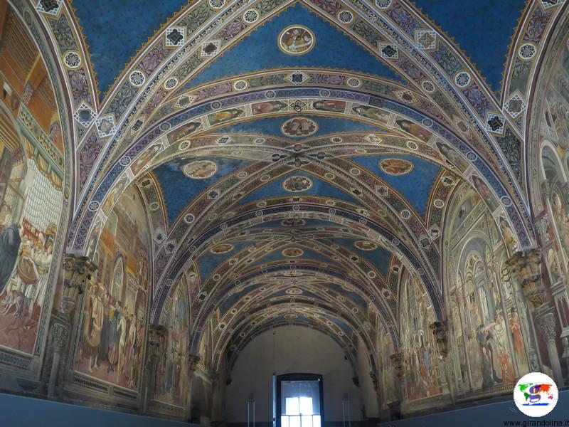 Il Pellegrinaio dentro all' Ospedale di Santa Maria dellla Scala