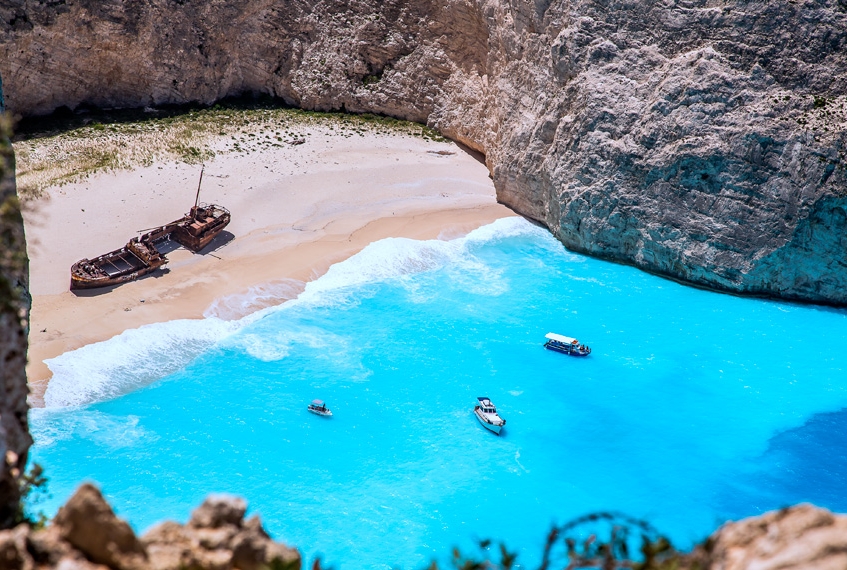 Zante - Spiaggia del Relitto (ph Bongitravel)