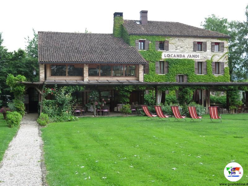 Valdobbiadene, Villa Sandi, la Locanda Sandi