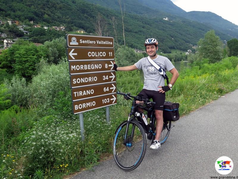 Pedalare in Valtellina